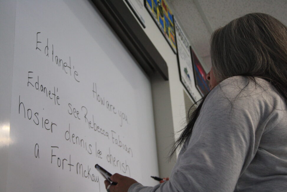 Indigenous language teacher.